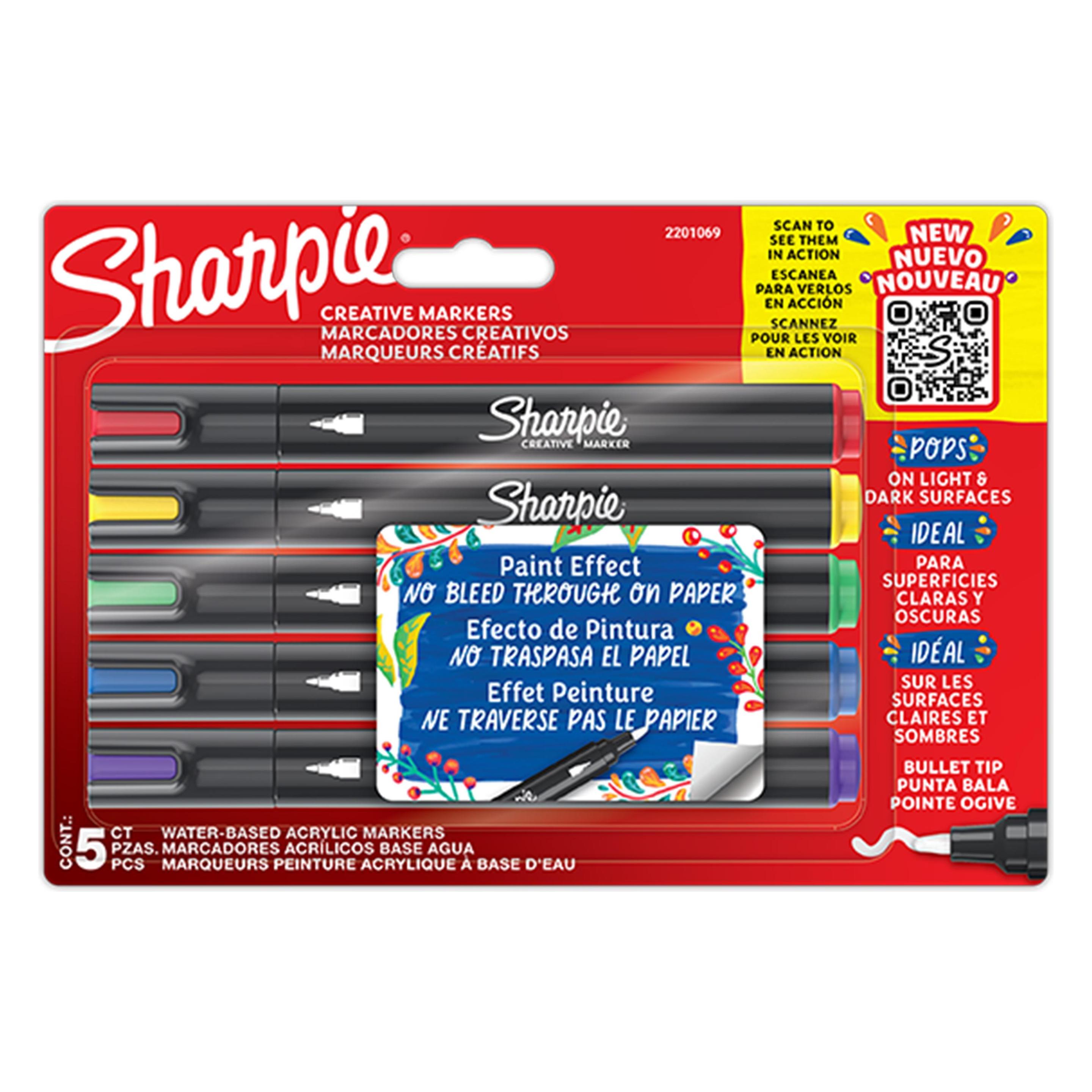 Newell Sharpie - Creative Acrylic Marker 5-Blister (2201069) (5x) (2201069)