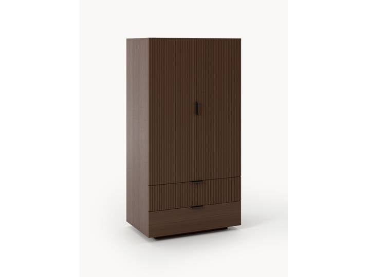 Kompakt-Kleiderschrank Sato aus Holz