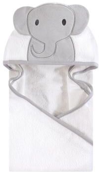 Hudson Baby Infant Cotton Animal Hooded Towel, Modern Elephant, One Size - Modern Elephant - One Size