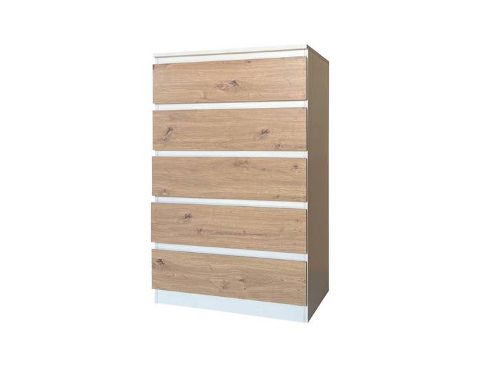 HTI-Living Kommode Kommode mit 5 grifflosen Schubladen (Stück, 1 St., 1 Kommode), Sideboard