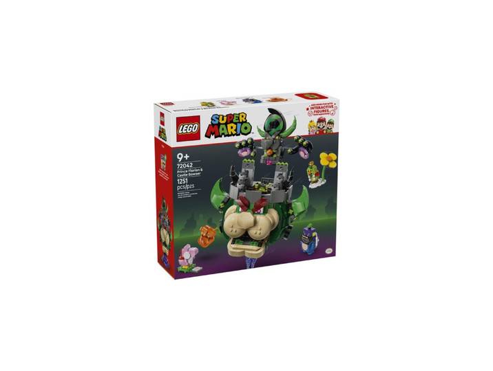 LEGO® LEGO Super Mario 72042 Prinz Florian & Schloss-Bowser Konstruktionsspielsteine