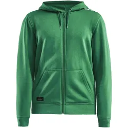 CRAFT Community Kapuzenjacke Herren 651000 - team green XL