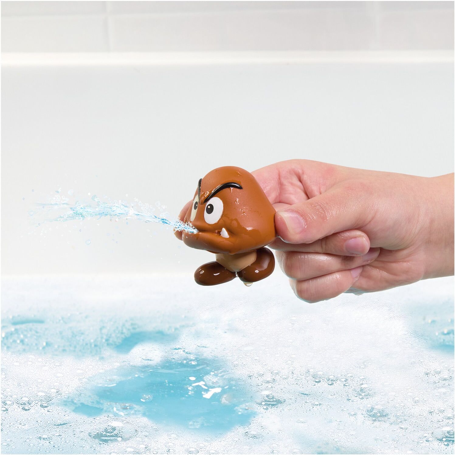 TOMY Toomies My Mario Super Mario Bath Squirters 4 Pack for Babies - Interactive Water Play Toy - 4 Pack