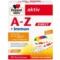 Doppelherz aktiv  A-Z + Immun DIRECT 20 St Pellets