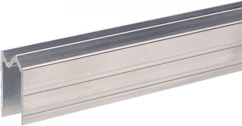 Adam Hall Hardware 6102 Alt Aluminium-Hybrid-Schließprofil Für 7 Mm