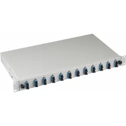 EFB Elektronik Spleissbox SC 9/125μ OS2 ausziehbar 24 Pigtails abgesetzt /12 Kupplungen (Netzwerk Kupplung, Netzwerk Zubehör), Zubehör Netzwerk