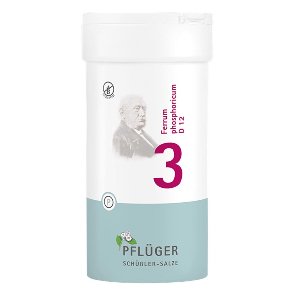 Homöopathisches Laboratorium Alexander Pflüger Gmb Schüßler-Salze Biochemie Pflüger 3 Ferrum phos. D12 Tbl. 06318861