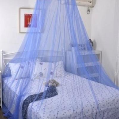 The Handy Homestead Mosquito Net Canopy Princess Dome Bed Canopy For Home And Camping blue
