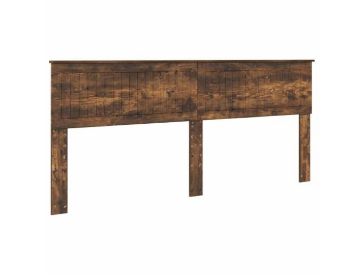 Makastle Kopfteil Räuchereiche Holzwerkstoff 203x90 cm Rechteckige Form