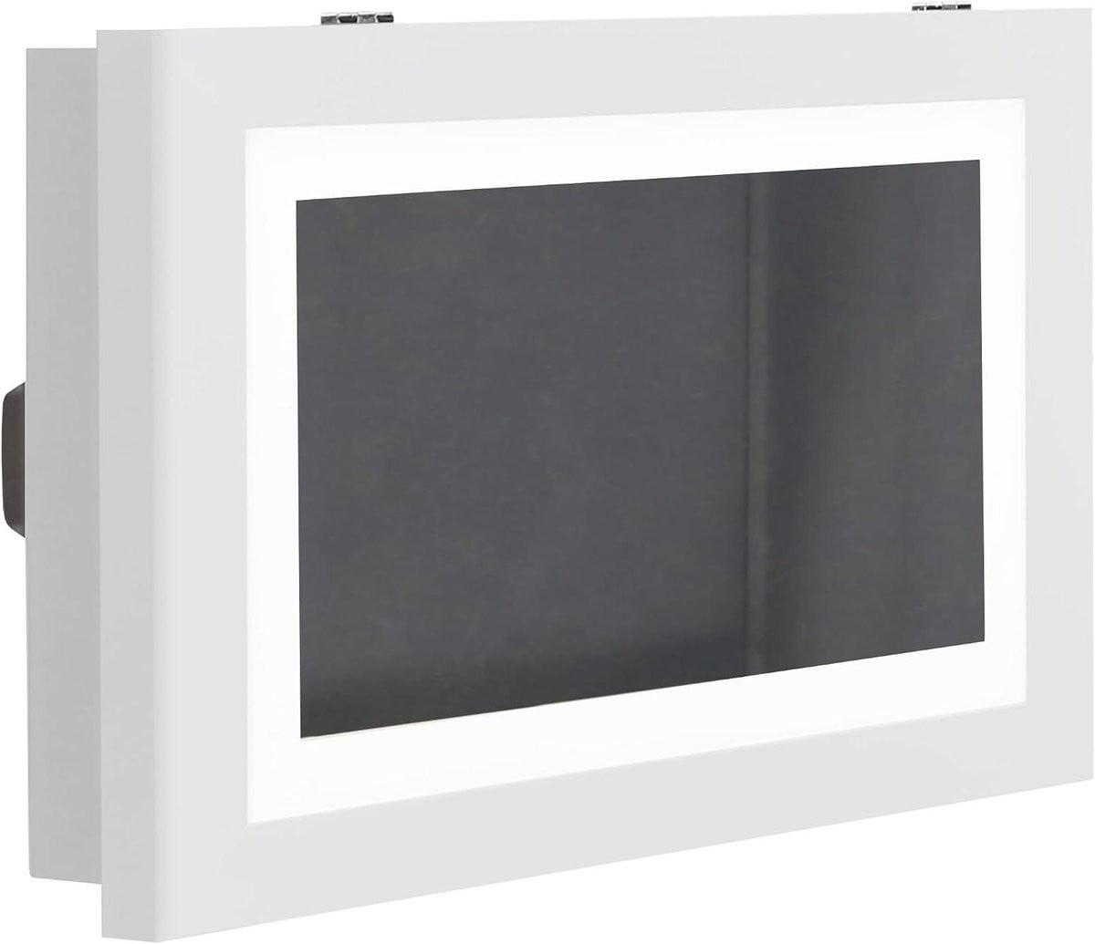 Wit Houten Fotolijst voor Kinderkunst DIN A4