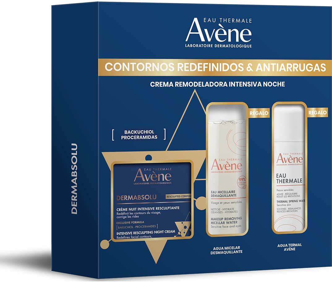 Avene Avène Pack Dermabsolu Crema de noche 40 ml + Agua Termal 50 ml + Agua Micelar Desmaquillante 50 ml