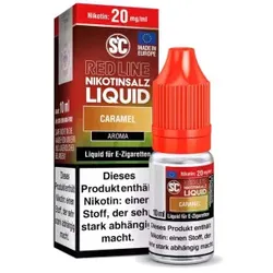 Caramel – Red Line NicSalt Liquid by SC 10ml / 20mg