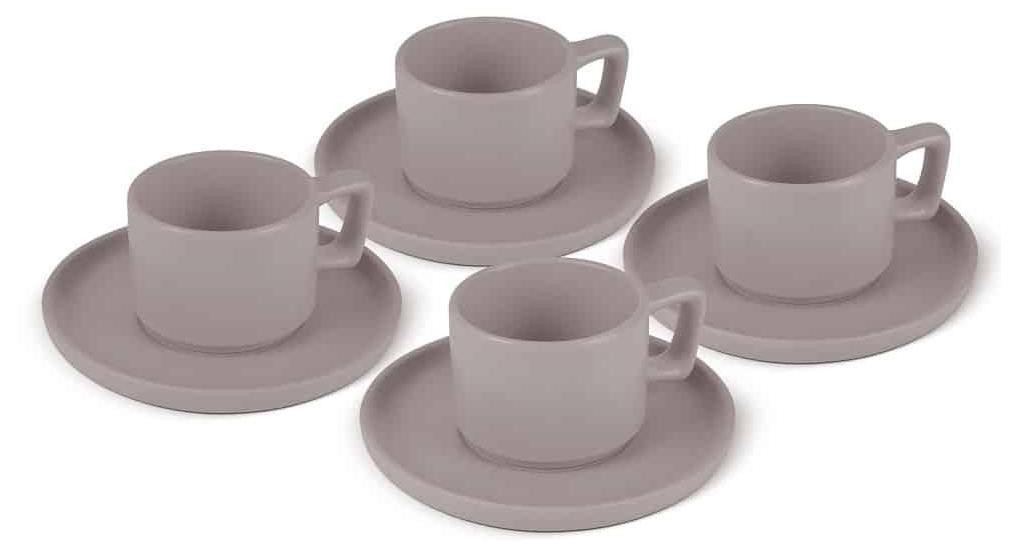 Berlinger Haus Espressokopjes-set BH10016, taupe