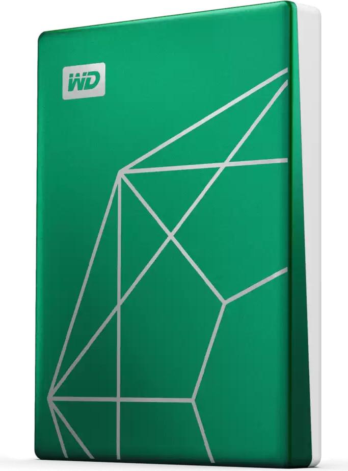 Western Digital My Passport Ultra, 20th Anniversary Edition, 2 TB, 2.5", 3.2 Gen 1 (3.1 Gen 1), Grün