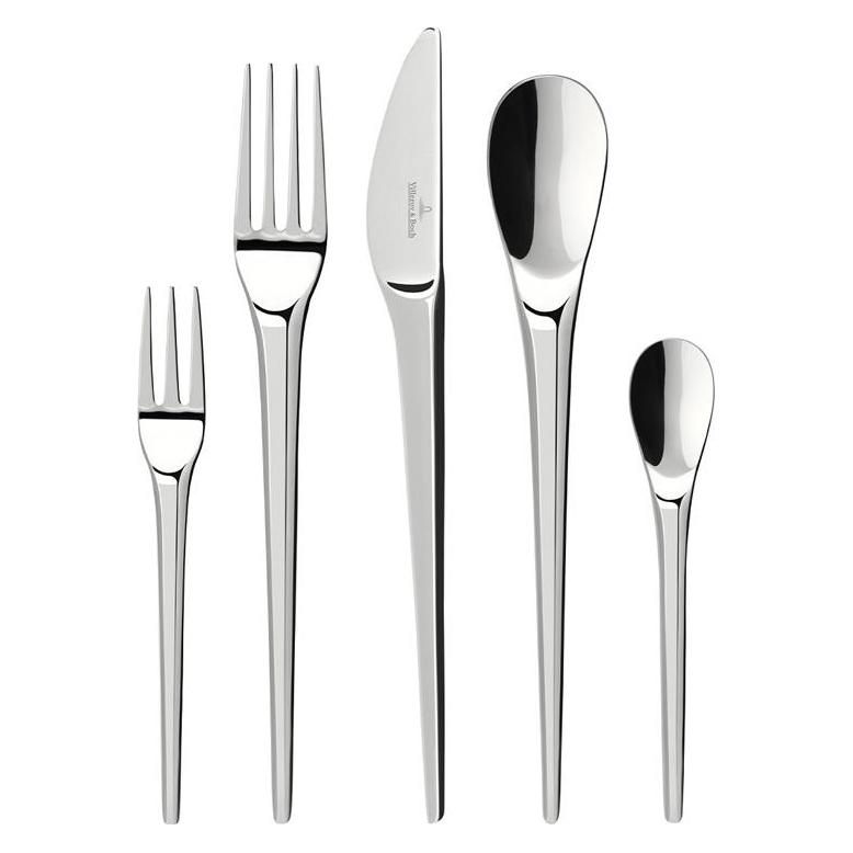 Villeroy & Boch Tafelbesteck 30tlg. NewMoon (30 Stk., Besteck Set) (1265299050)