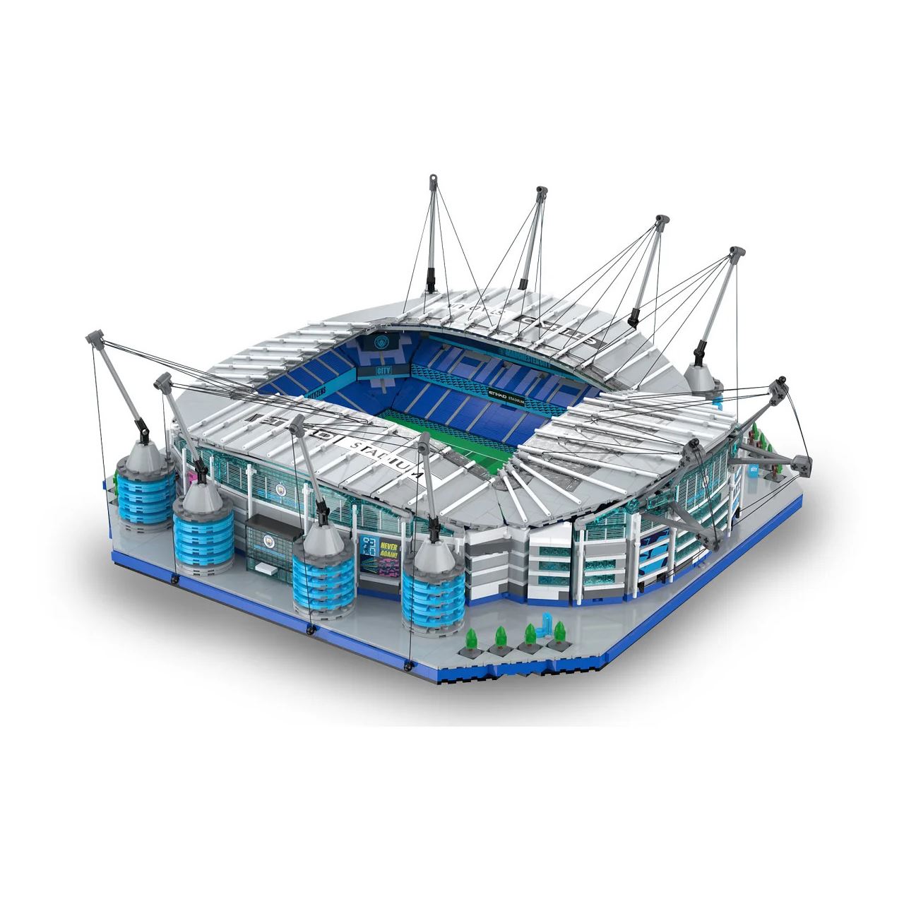 Jamara CaDA Etihad Stadion Manchester City FC 1:400 Bricks