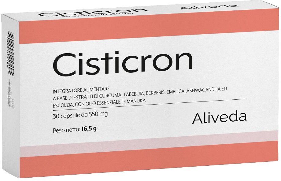 LABORATORI ALIVEDA Srl Cisticron, 30 capsule