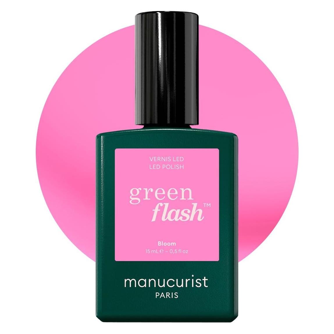 Manucurist Green Flash Nagellack Bloom (Gel-Effekt Nagellack) (51112)