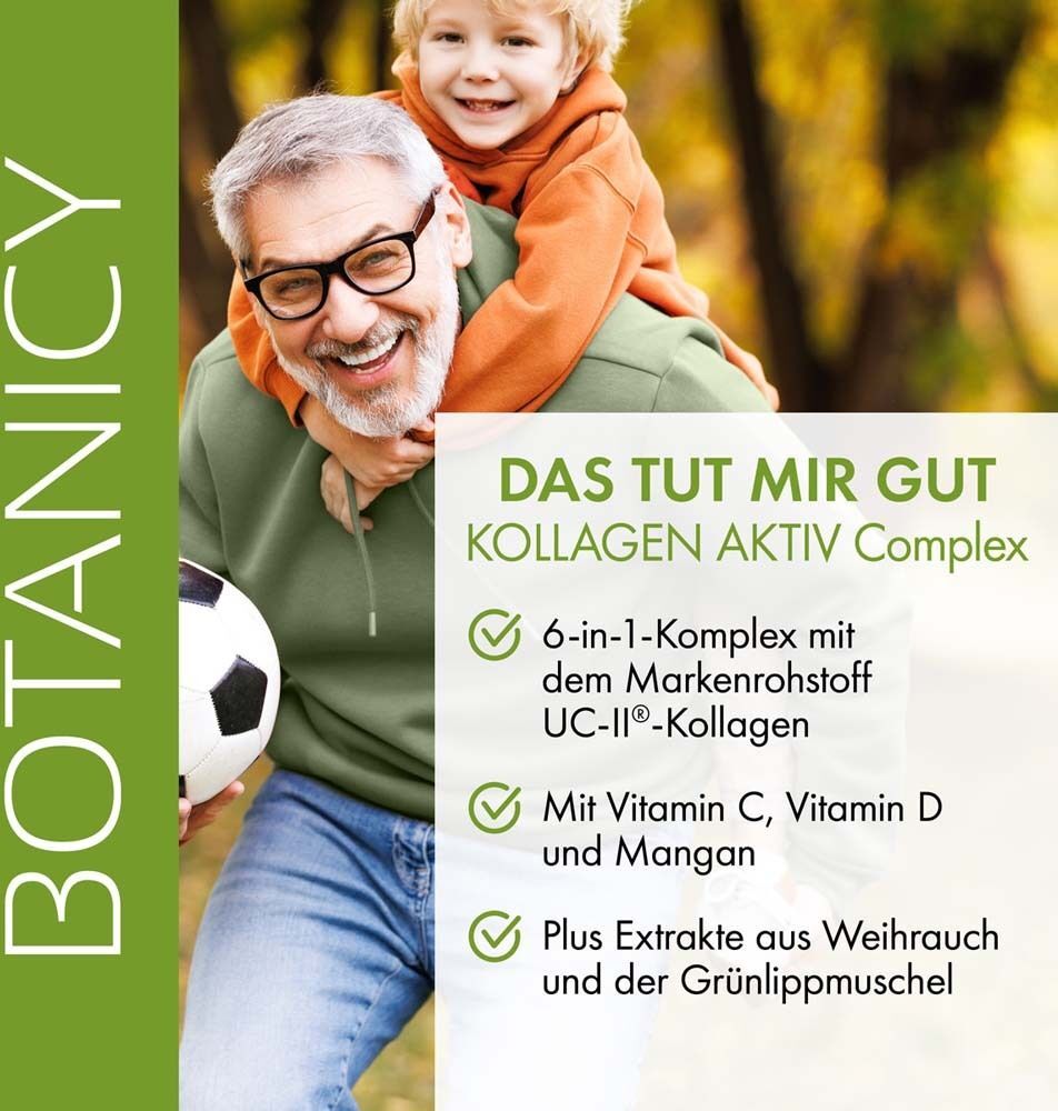 BOTANICY Kollagen Aktiv Complex mit Uc-Ii Kapseln 30 St
