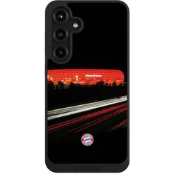 Nivocase Handyhülle für Samsung Galaxy S25+ Hülle NIVOpure Case Schwarz FC Bayern München FCB Stadion (Samsung Galaxy S25+), Smartphone Hülle, Schwarz