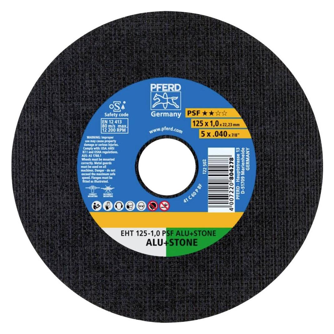 Pferd Trennscheibe EHT PSF ALU+STONE (61819010)
