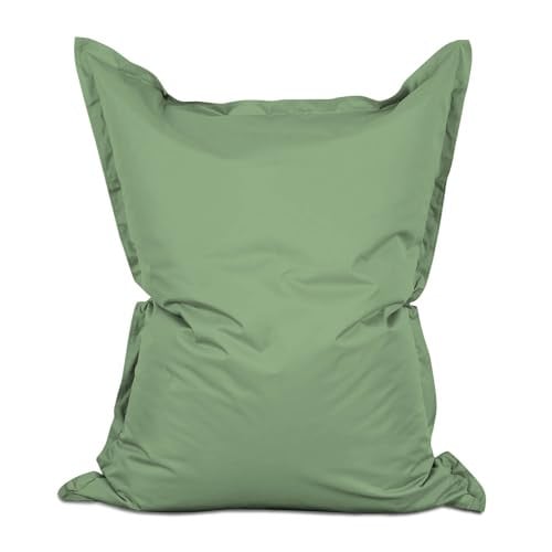 Lumaland XXL Zitzak voor binnen en buiten, Pastelgroen, 140 x 180 cm