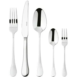 Sambonet Bloom Edelstahl 18/10 Besteckset 60-tlg, Besteck, Silber