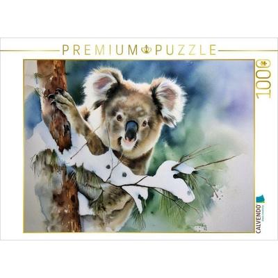 CALVENDO Puzzle Koala im Winter | 1000 Teile Lege-Größe 64x48cm Foto-Puzzle für glückliche Stunden, Sonstige von , Calvendo Puzzle