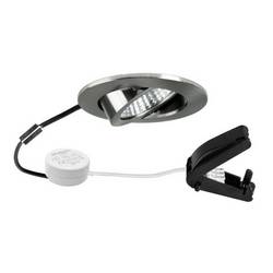 Brumberg 40463153 LED-Einbauleuchte LED 6 W Nickel