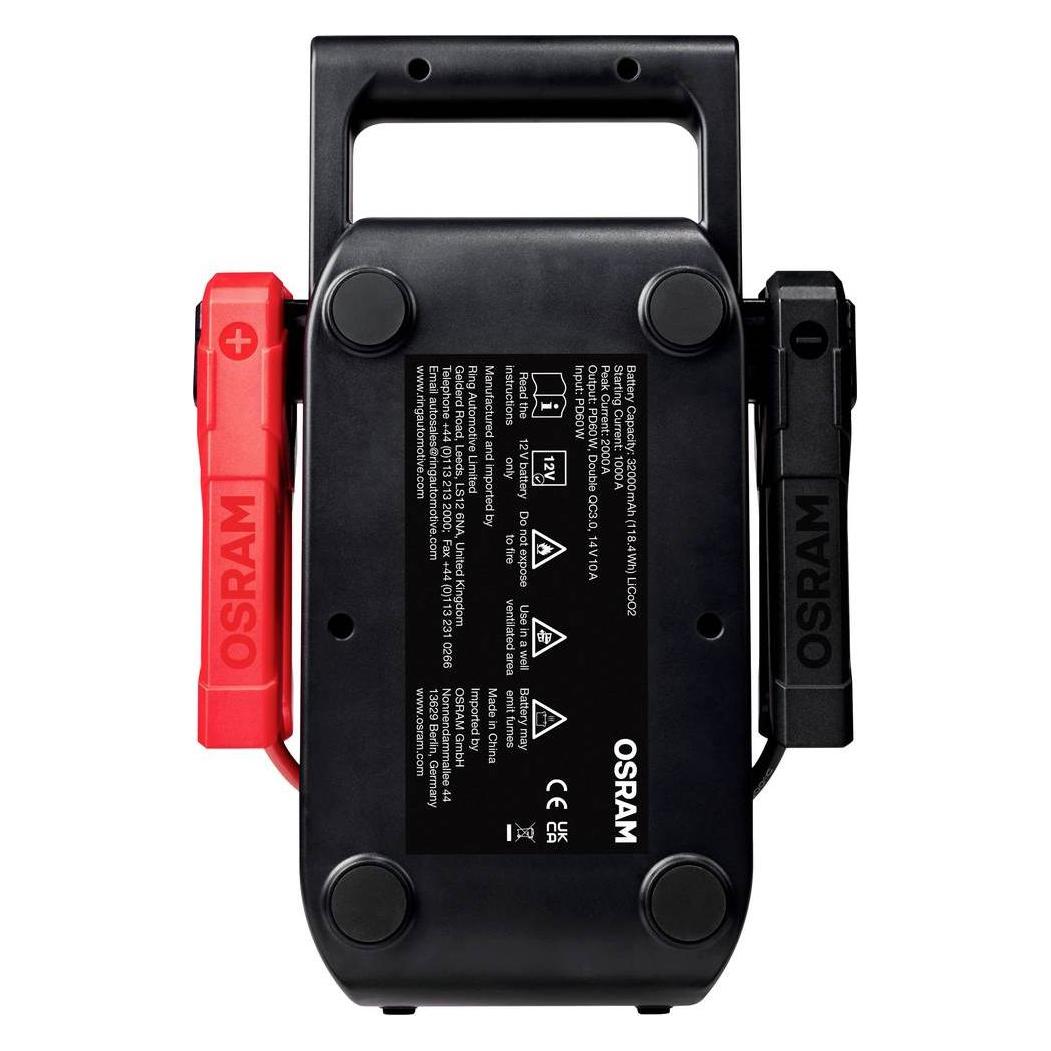 Osram Schnellstartgerät Batterystart Pro (1500 A, 8000 mAh) (OEBSPL1000)