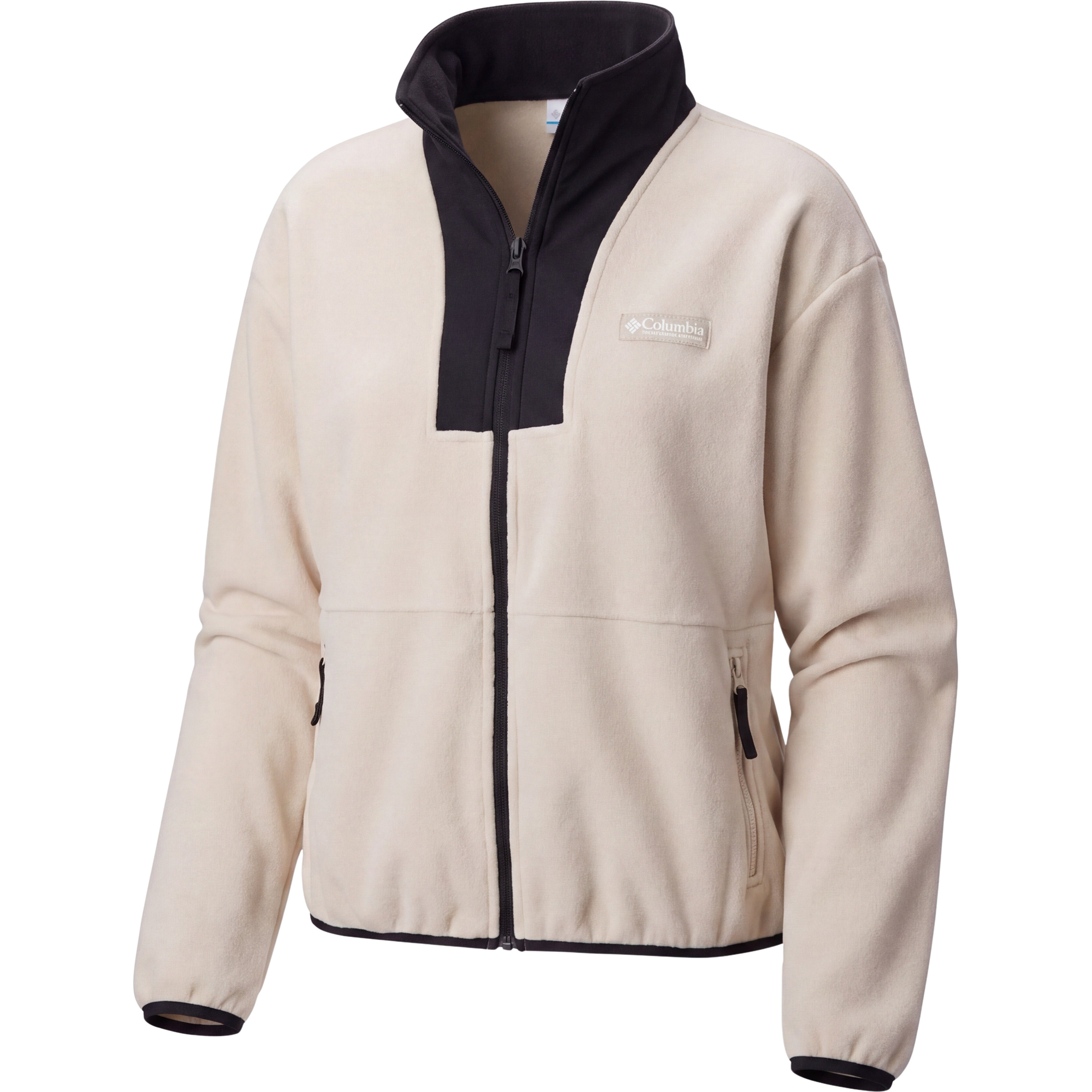 Columbia Sequoia Grove II Damen Fleecejacke beige Größe M Trekking Wasserabweisend