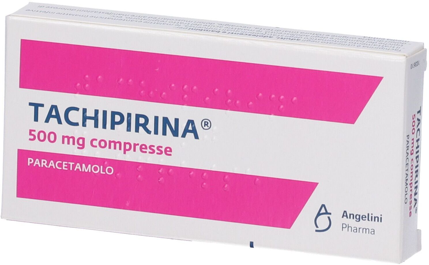 ANGELINI (A.C.R.A.F.) SpA Tachipirina 10 Compresse 500mg - Analgesico e Antipiretico di Qualità