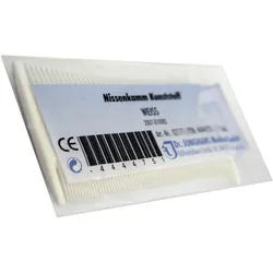 Nissenkamm Kunststoff weiß 1 St