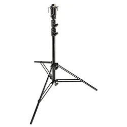 Manfrotto 007BSU Stativ Senior Chrom Schwarz