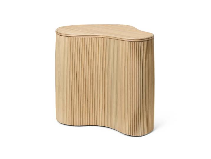 Ferm Living Table d appoint Isola avec rangement Natural'