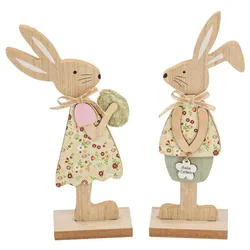 Deko-Hasen, 27 cm, 2 Stück
