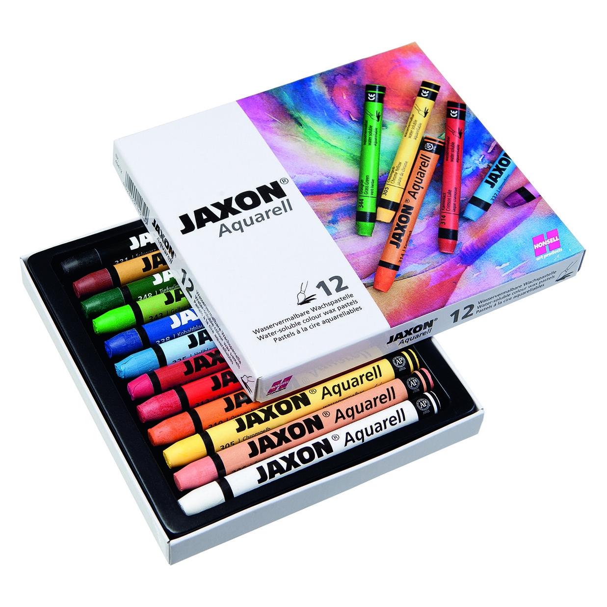 Jaxon Aquarellkreide 12er mehrfarbig (12x) (49412)