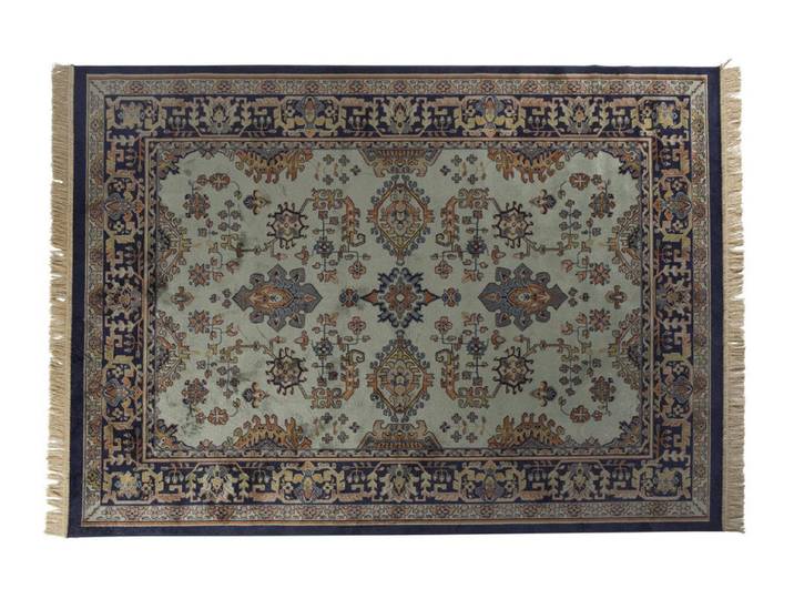 Teppich Raz 200x300 – aus Viskose in Grün - Grün - Luxusbetten24