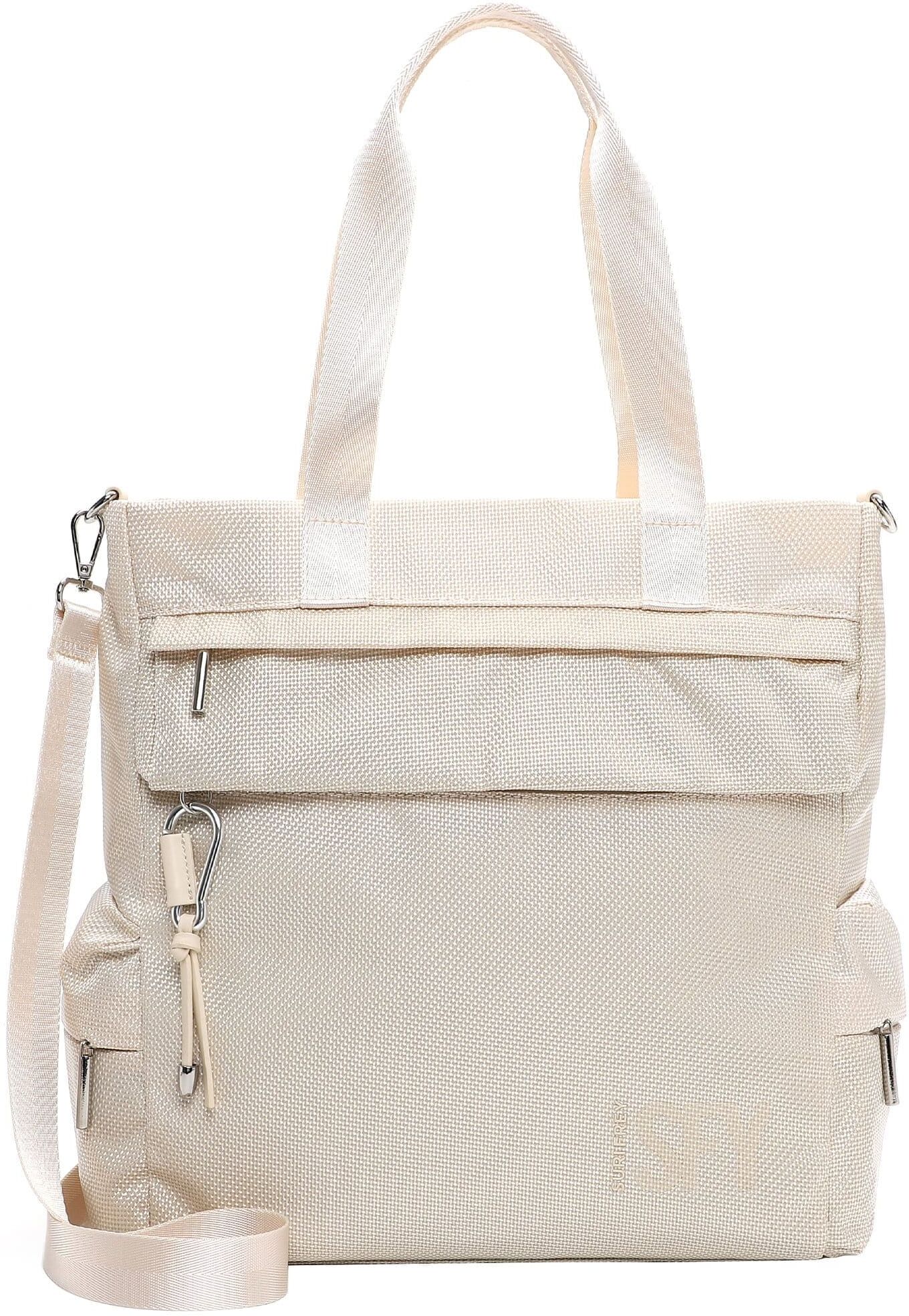 Shopper SURI FREY "Shopper SFY SURI Sports Marry", Damen, Gr. B/H/T: 40cm x 38cm x 13cm 0, weiß (ecru 320), Polyester, Taschen Shopper
