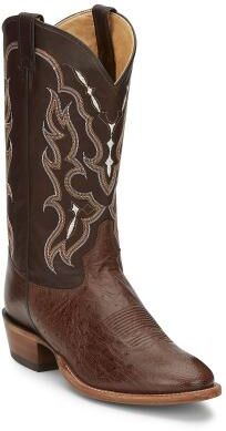 "Tony Lama Tiberius Kango 13"" Round Toe - Mens 12 Brown Boot E2"