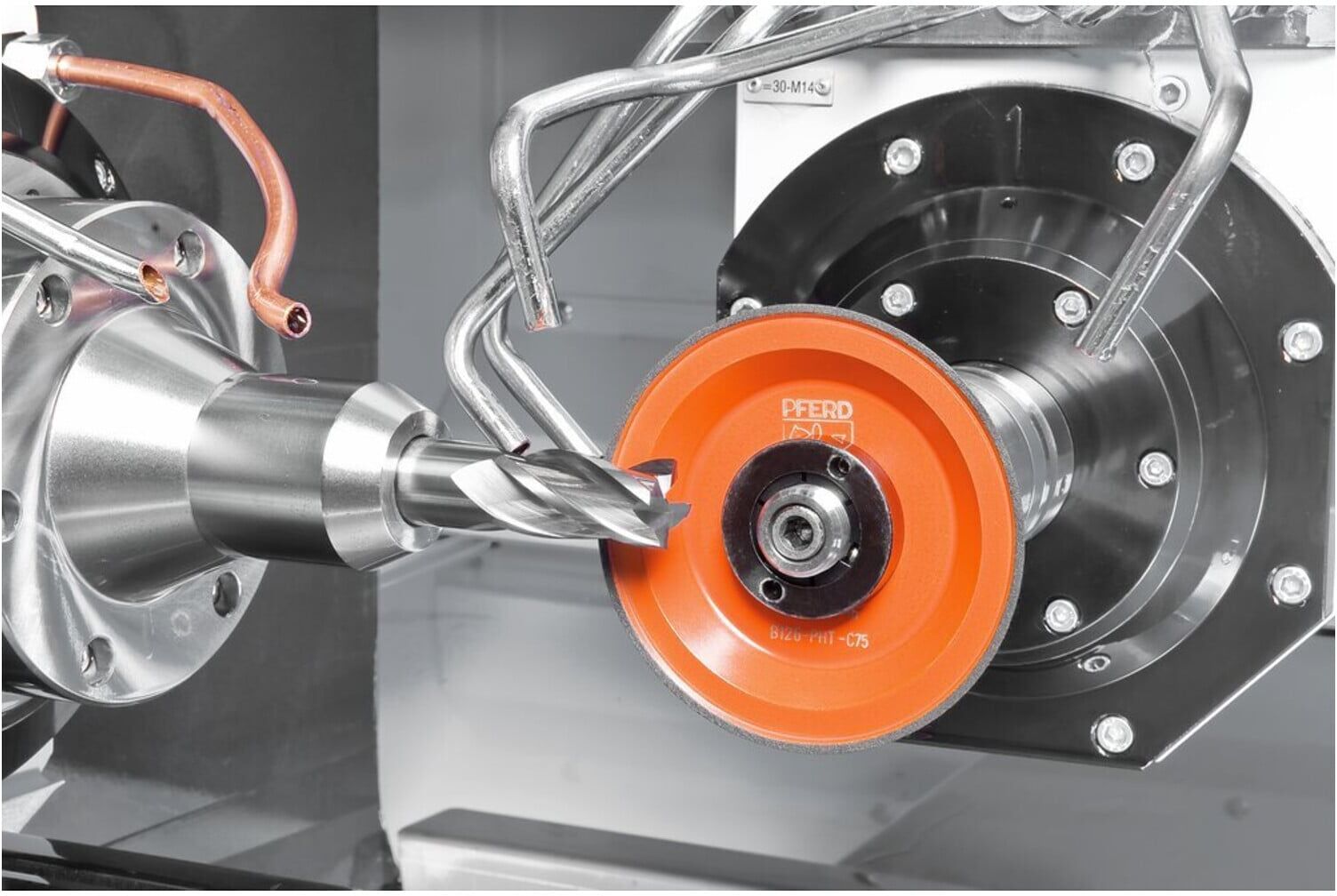 PFERD TOOLS CBN-Schleifscheibe Kunstharz 12V9 PHT 100mm B126 (mittel) Trocken- und Nassschliff (68662022)