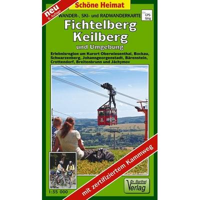 Wander-, Ski- und Radwanderkarte Fichtelberg /Keilberg und Umgebung, Sonstige von Verlag Barthel, Barthel, A, 978-3-89591-050-0