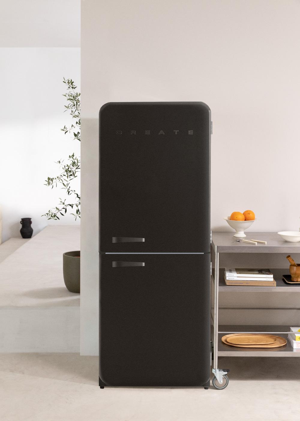 CREATE - FRIDGE RETRO COMBI 401L - Retro-Stil Kombikühlschrank