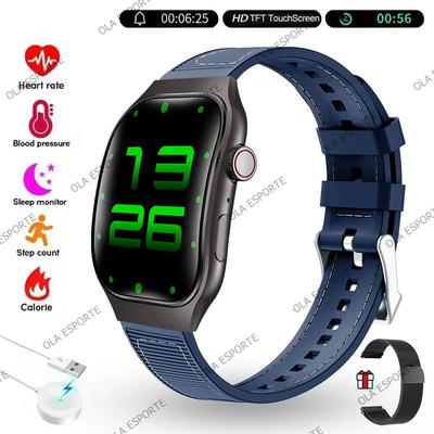 Uplift Treasures AMOLED Bluetooth Smart Watch With Calling Health Sports Tracking bl22bkmilan
