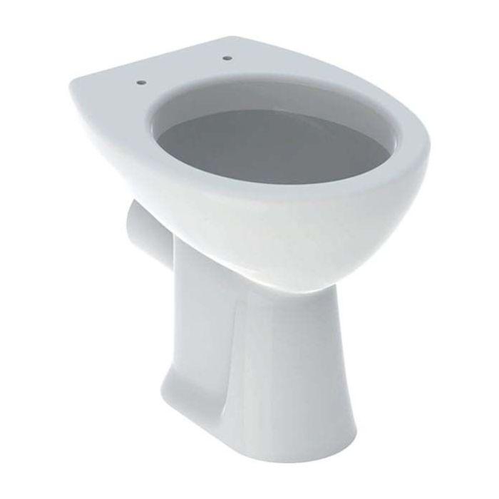 Geberit Standflachspülklosett Renova 201000600, weiss KeraTect, 6 l, Abgang waagerecht
