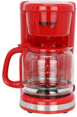 Better Chef 12 Cup Coffee Maker in Red