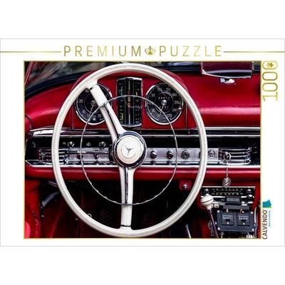 CALVENDO Puzzle Oldtimer - Cockpits vergangener Zeiten | 1000 Teile Lege-Größe 64x48cm Foto-Puzzle für glückliche Stunden