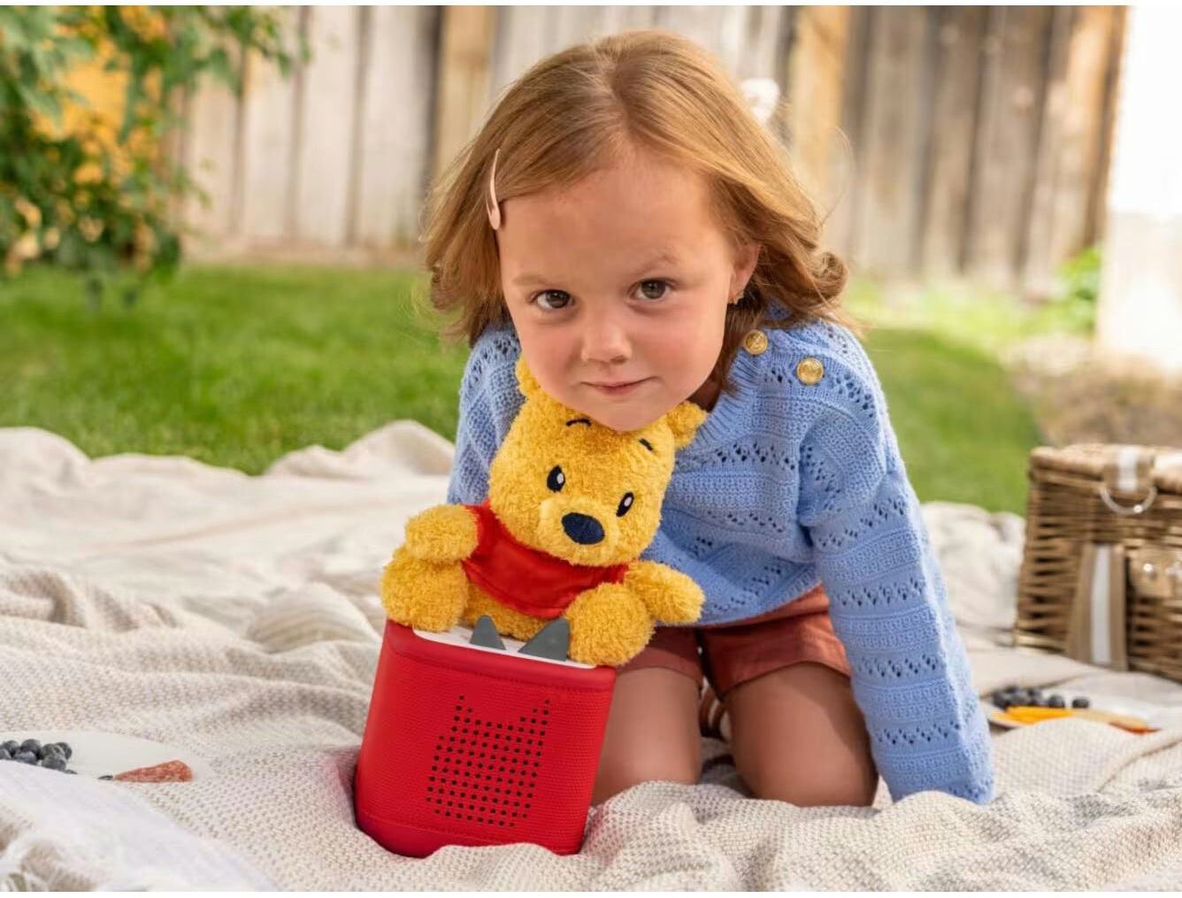 Tonies Disney Winnie the Pooh Cuddle Tonie - Plush Storyteller for Kids - Ages 3+