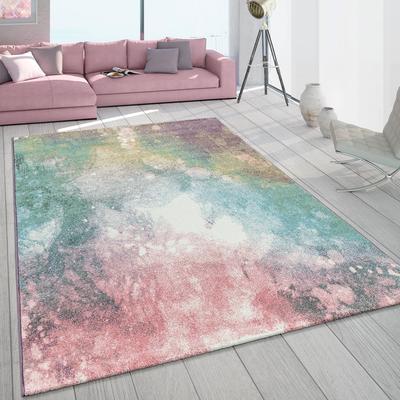 Paco Home Colorful Area Rug Abstract Artful Design in Multicolor