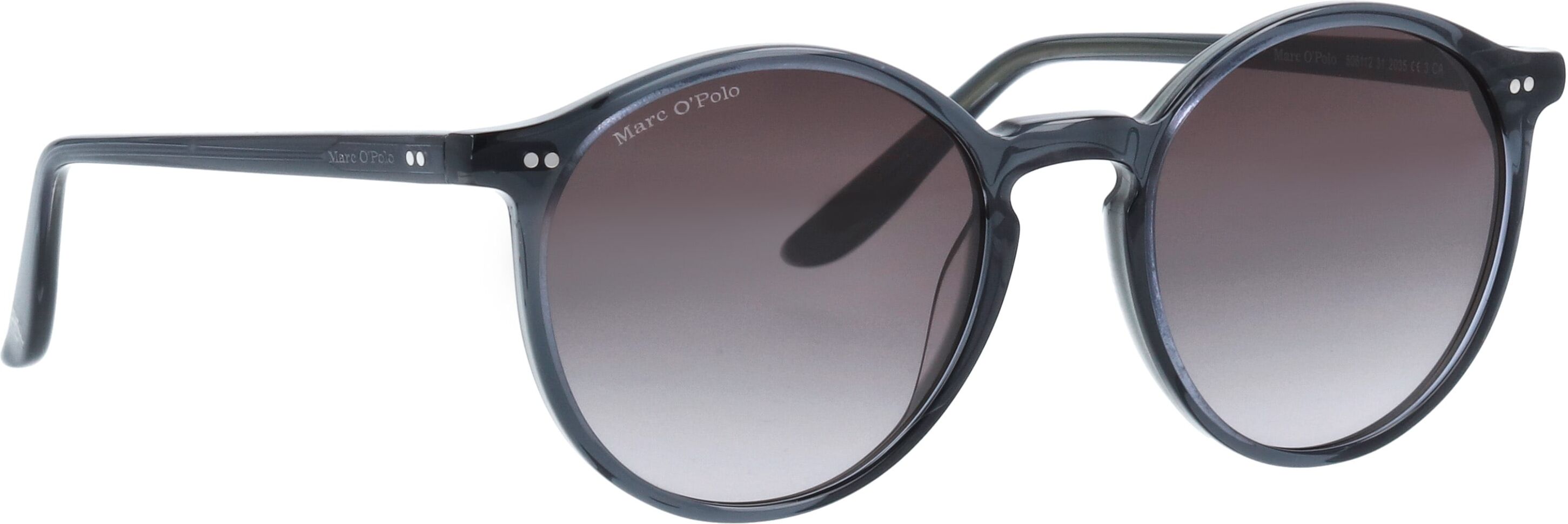 Marc O' Polo Sonnenbrille MARC O'POLO "Modell 505112", Damen, grau, leicht durchscheinend, Sonnenbrillen Sonnenbrille, Panto-Form grau Einheitsgröße